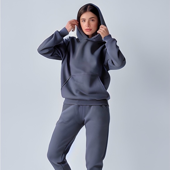 NEW Hoodie & Joggers winter set ❄️ Fleece model. 90% premium Turkish cotton. - Picture 3 of 4